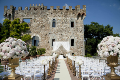 Destination Wedding in Florence Vincigliata Castle