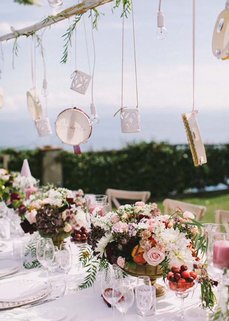 Country Chic Wedding at Villa Cimbrone
