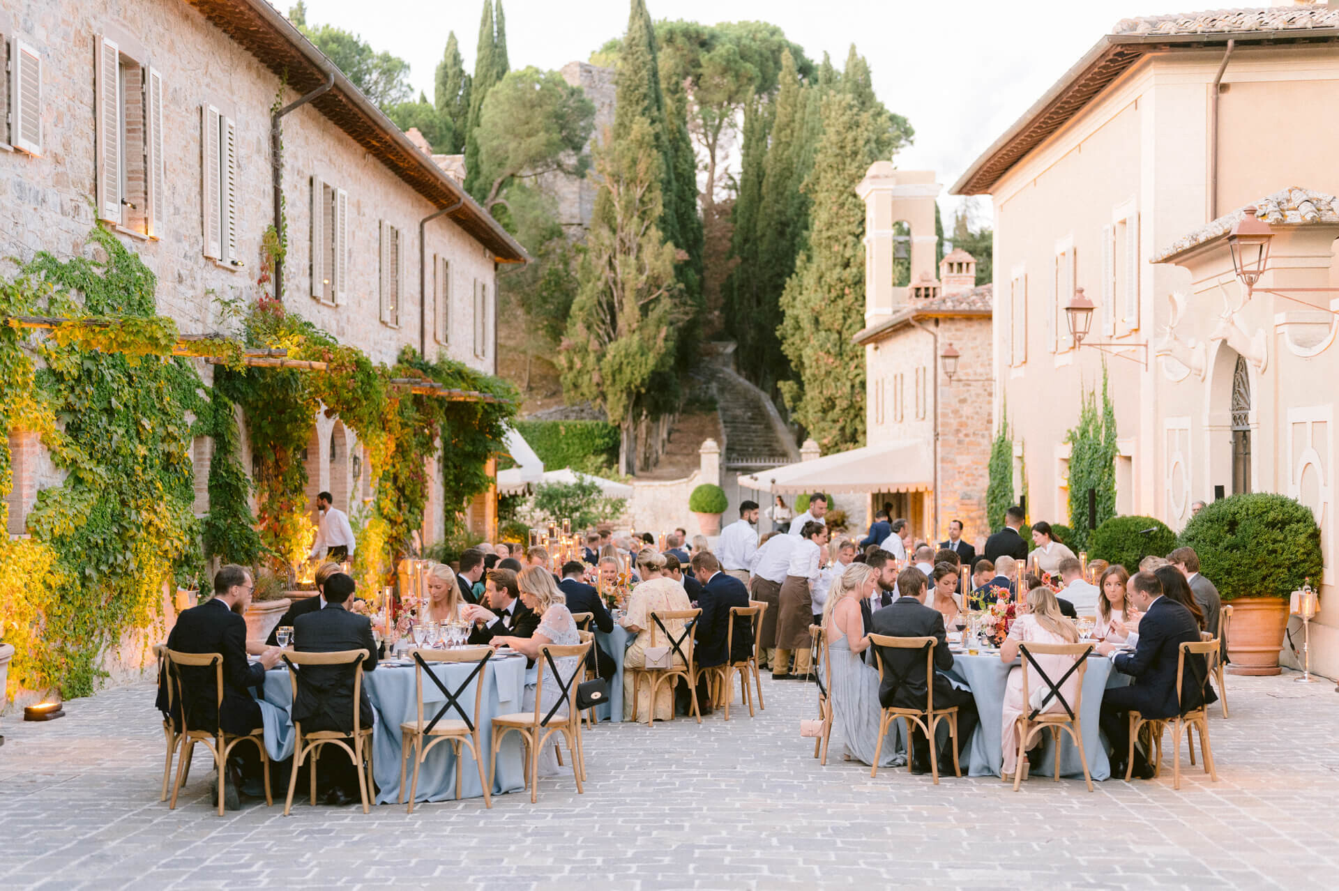 Italian wedding menus at wedding receptions