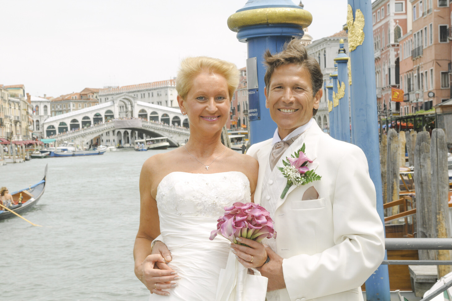 Abdel and Teresa, civil wedding in Venice