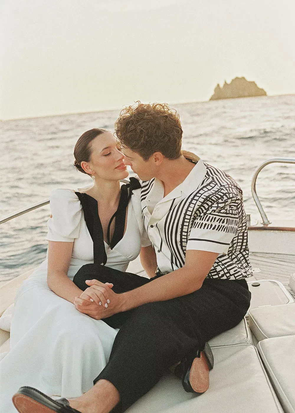 Wedding couple in Praiano on the Amalfi Coast