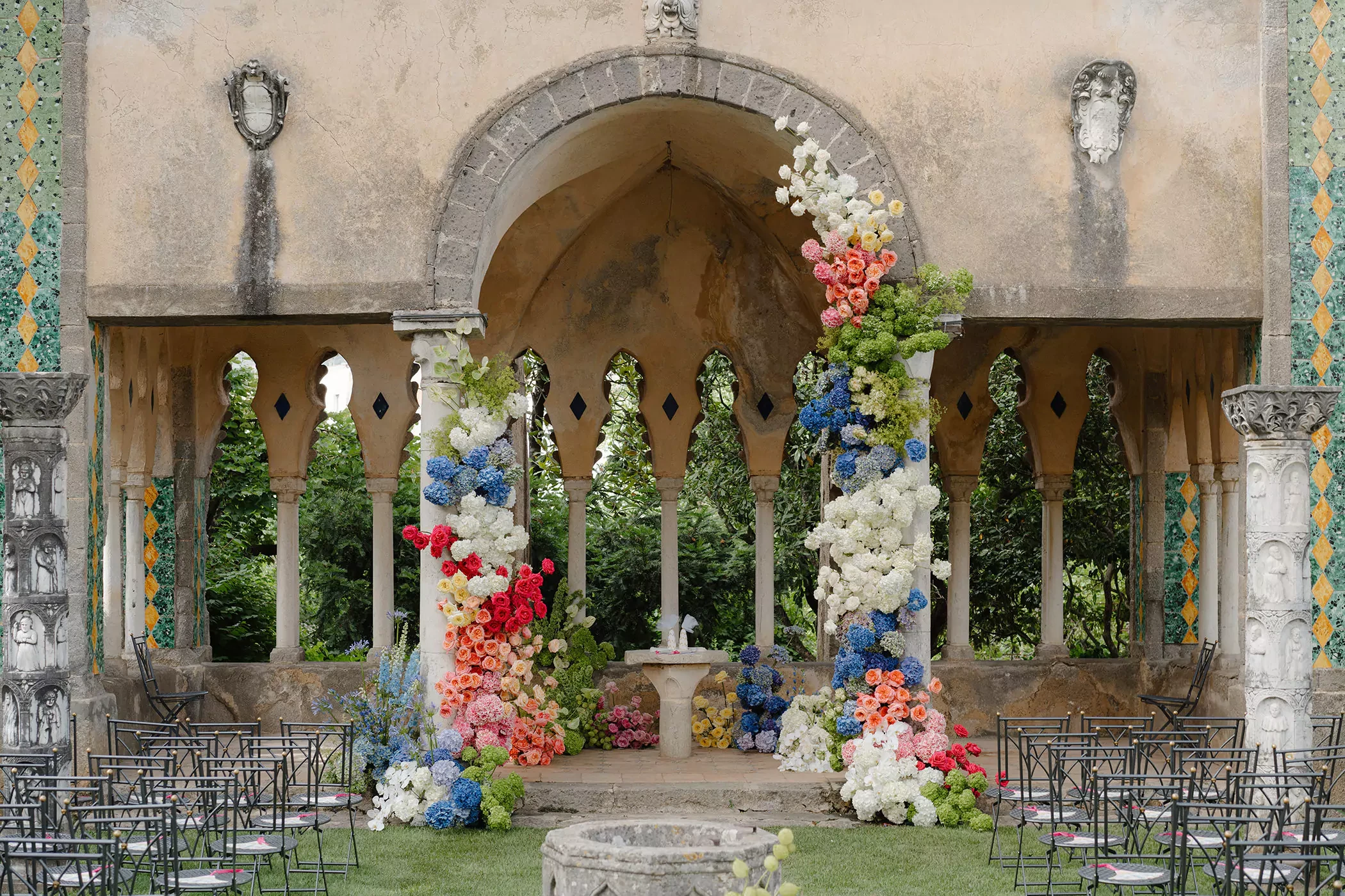 A day of dreams: Megan and Carlos' Wedding at Villa Cimbrone