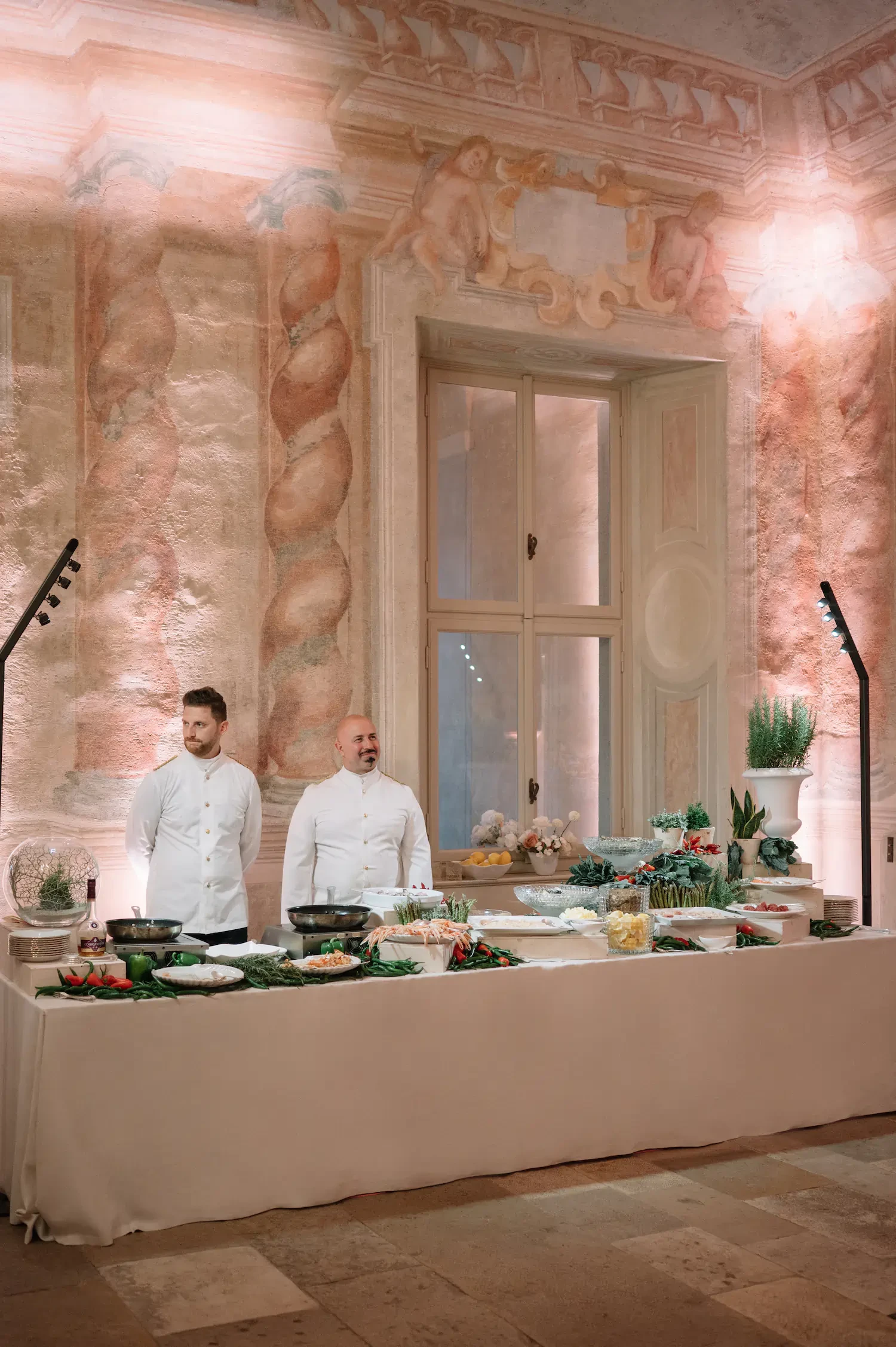 Wedding Catering in Villa Balbiano