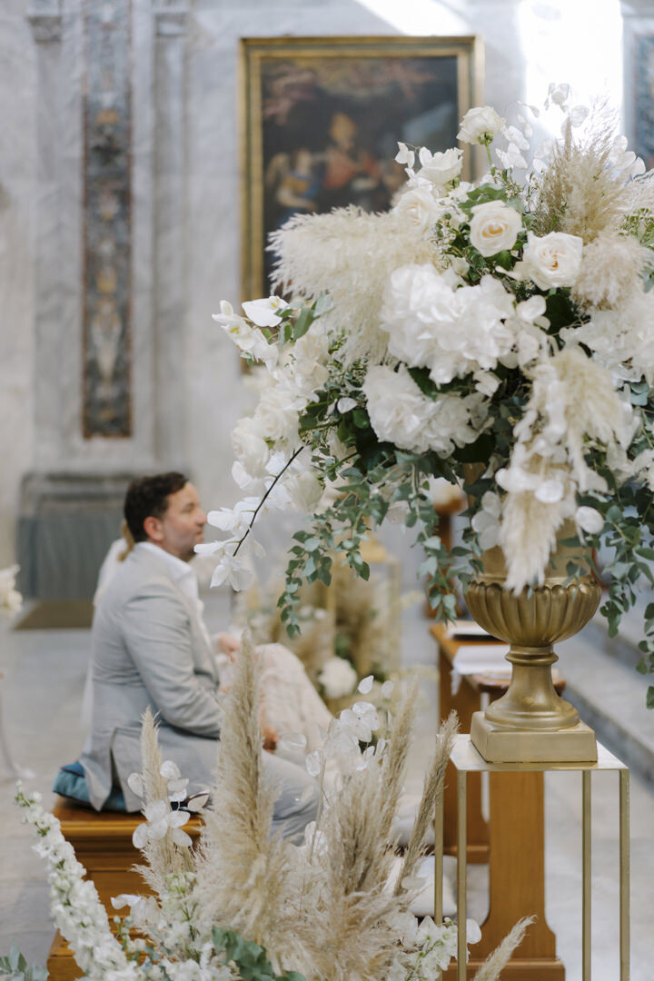 Catholic ceremony in Ostuni cathedral