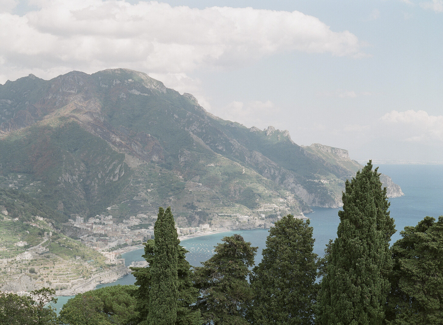 Panorama of the Amalfi Coast