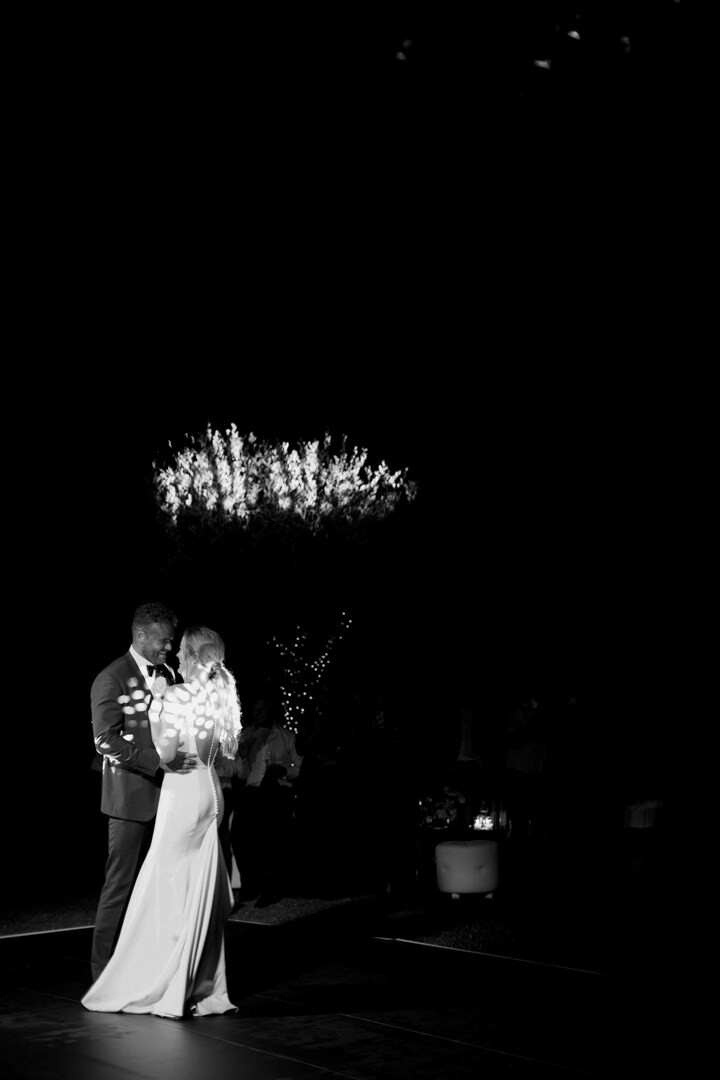 First dance of the newlyweds