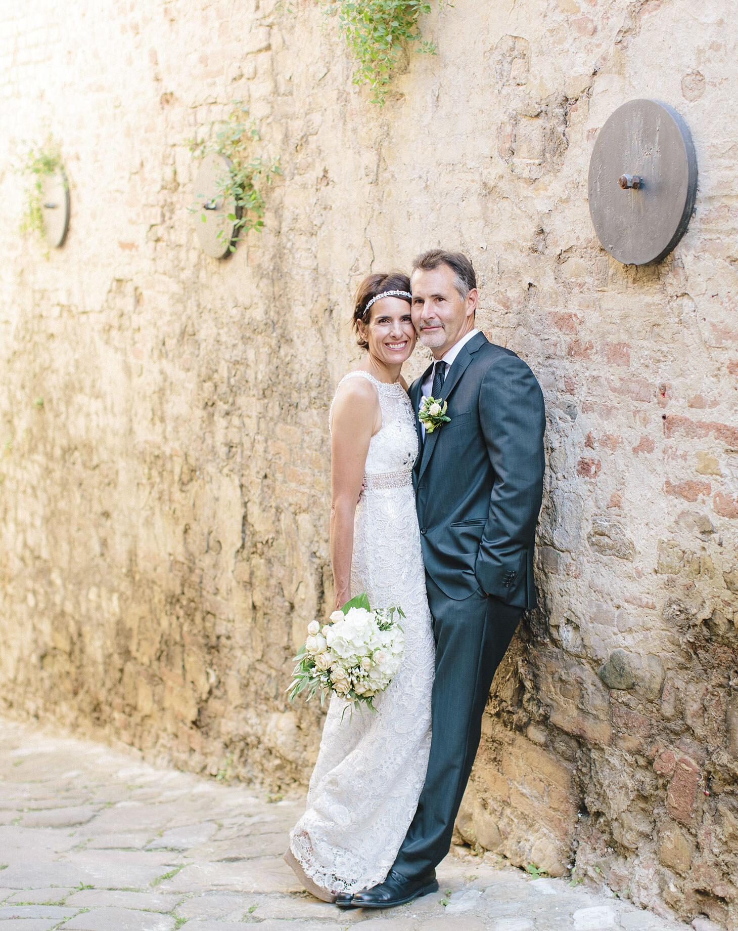 Denise and Ian, civil wedding in Certaldo