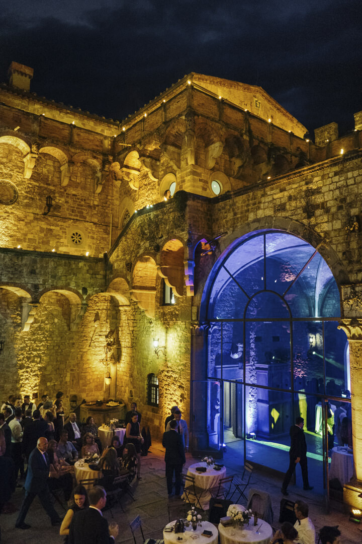 Lighting for Vincigliata Castle