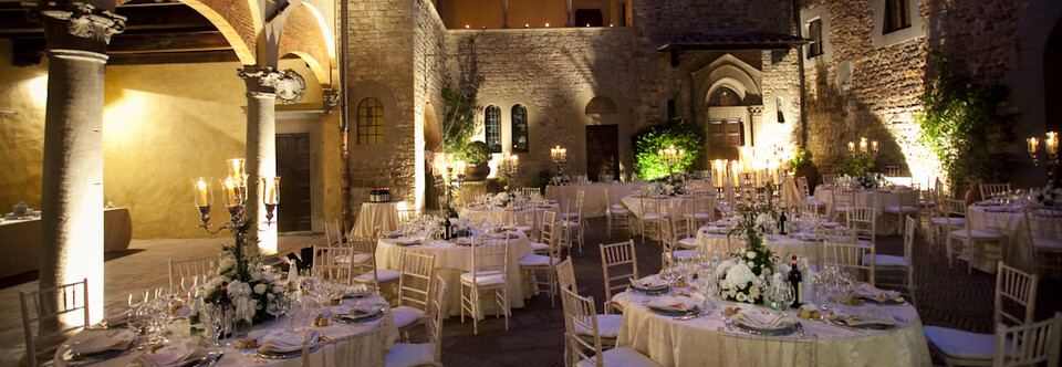 Wedding in a Castle in Tuscany
