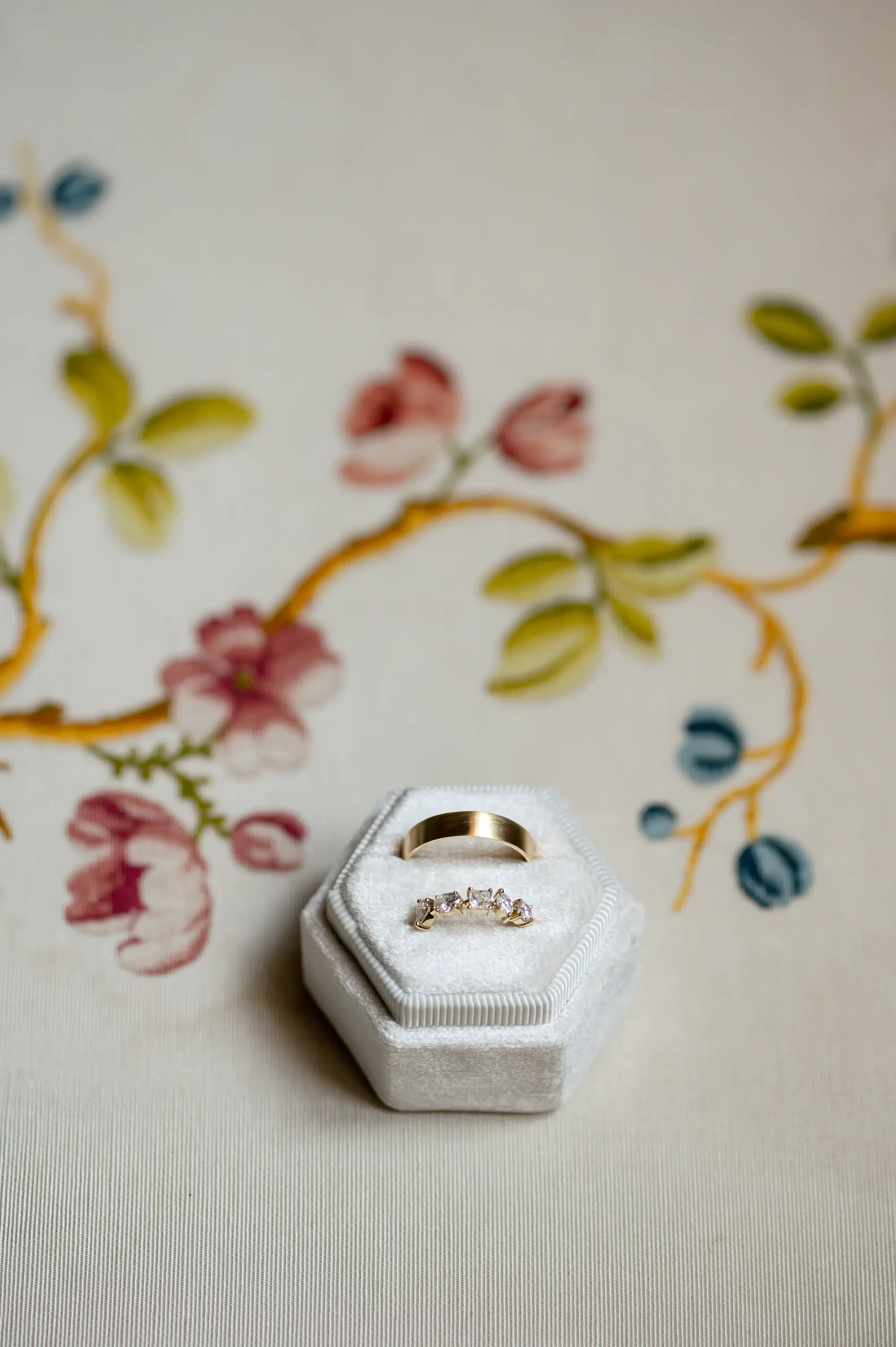 Villa Balbiano Lake Como Wedding Rings Detail