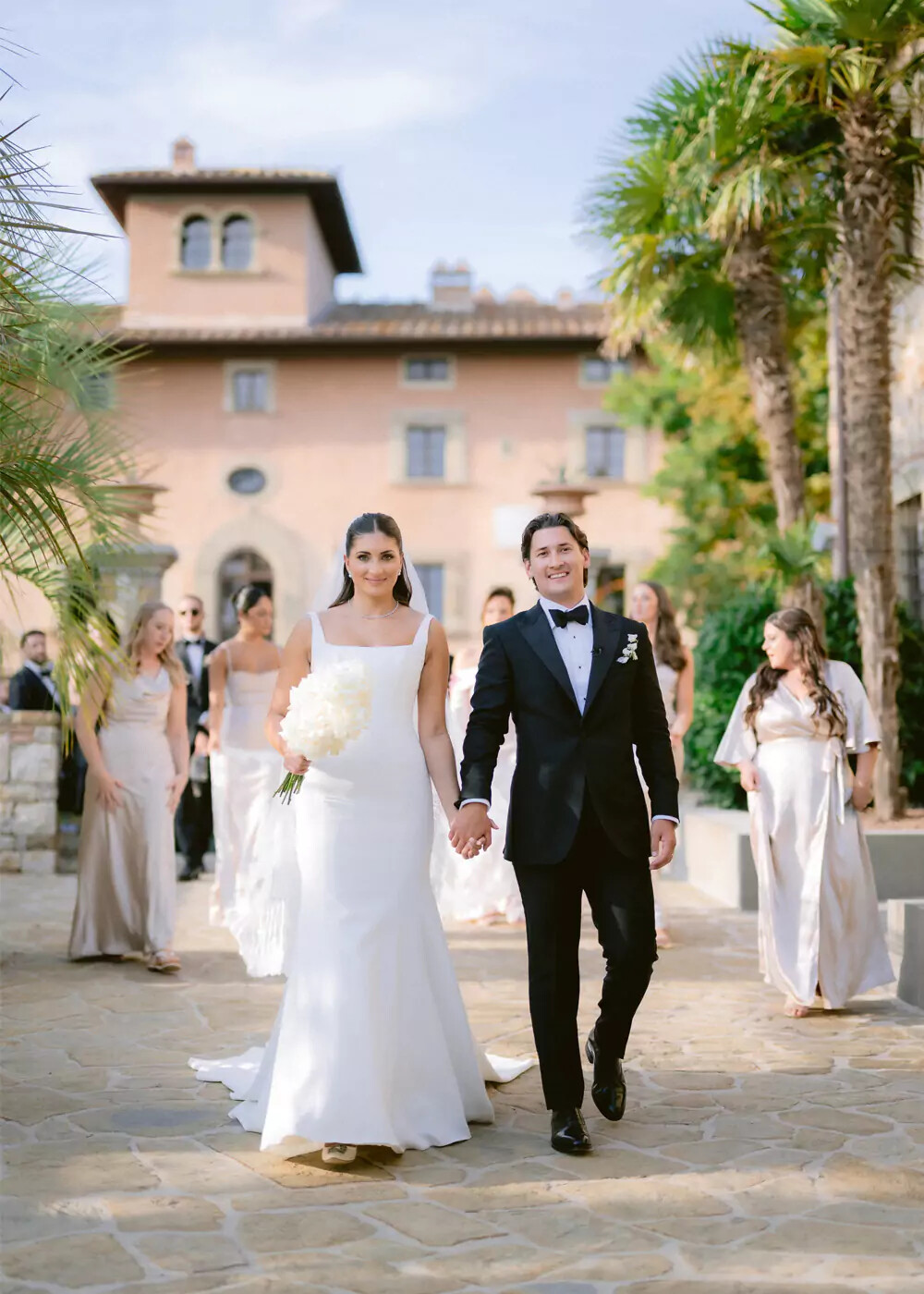 Luxury celebration at Borgo di Vignamaggio: A dream destination wedding in Tuscany.