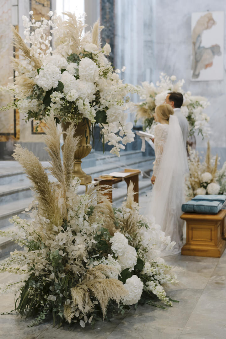 Catholic wedding in Ostuni