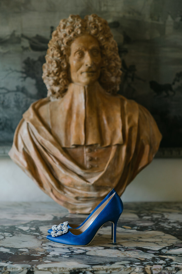 Wedding details in Villa Cetinale