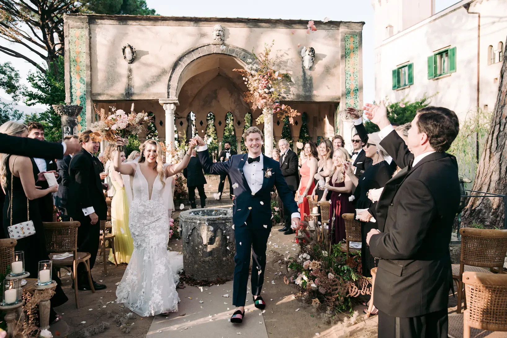 End of symbolic ceremony in Ravello
