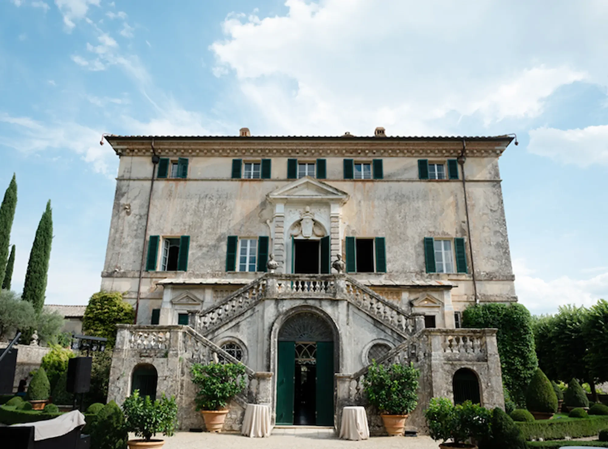Villa Cetinale for a romantic Tuscan wedding