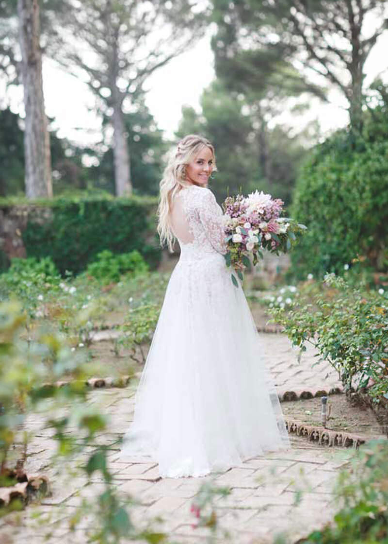 Wedding gowns for divas: Marilyn, Amal and our bride Hilary