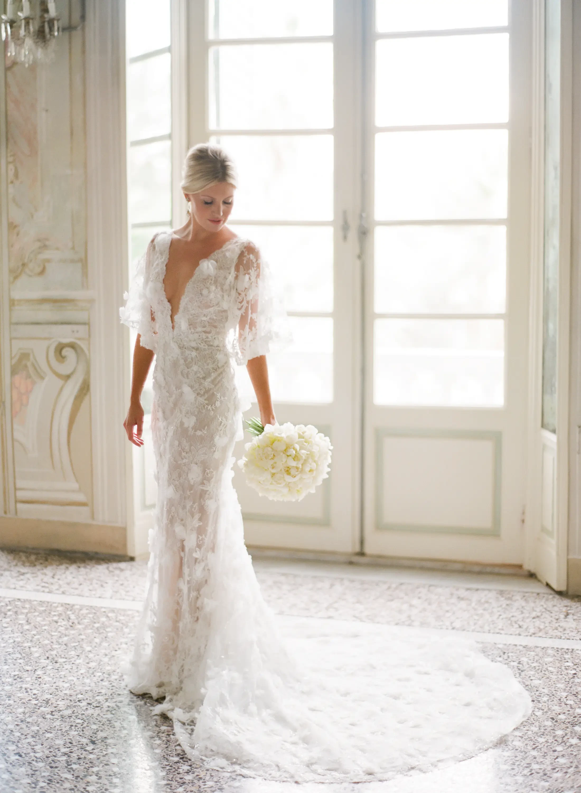 Bride at Villa Durazzo