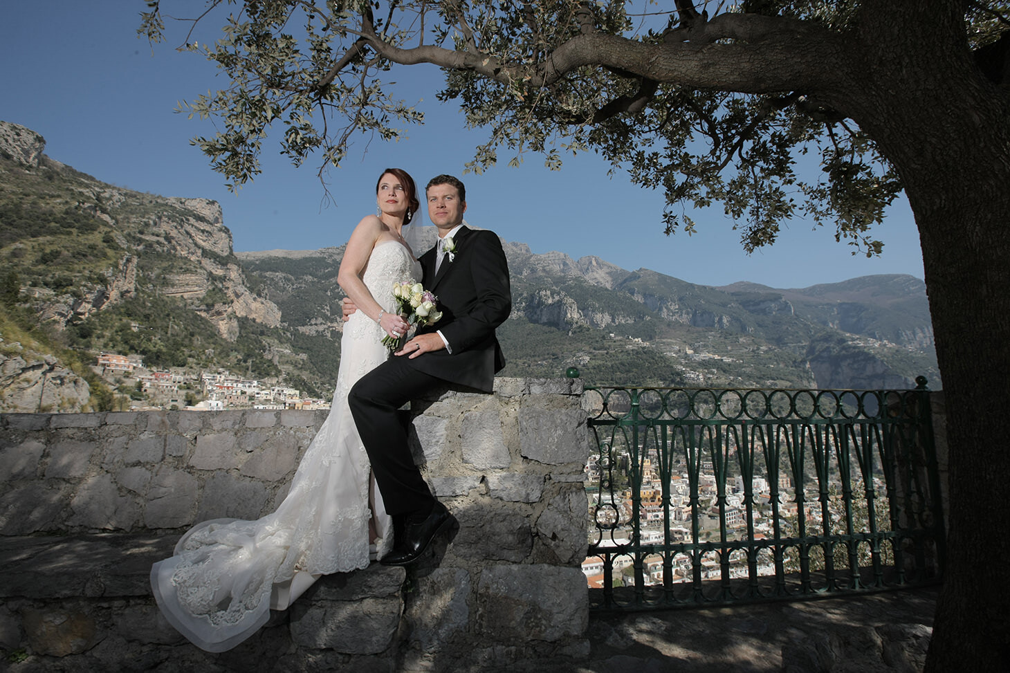 Jaime and Douglas, wedding in Positano