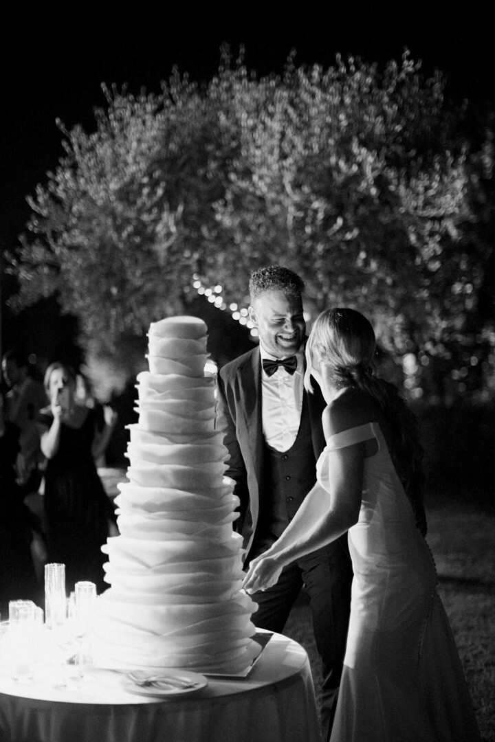 Cutting of the cake