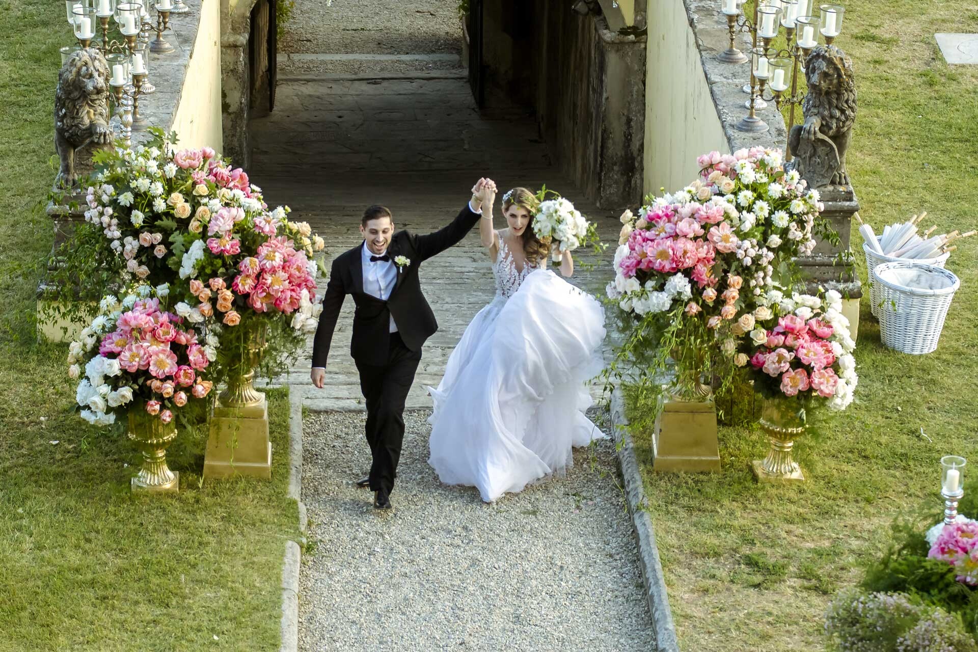 Stunning Florence Wedding at Villa di Maiano