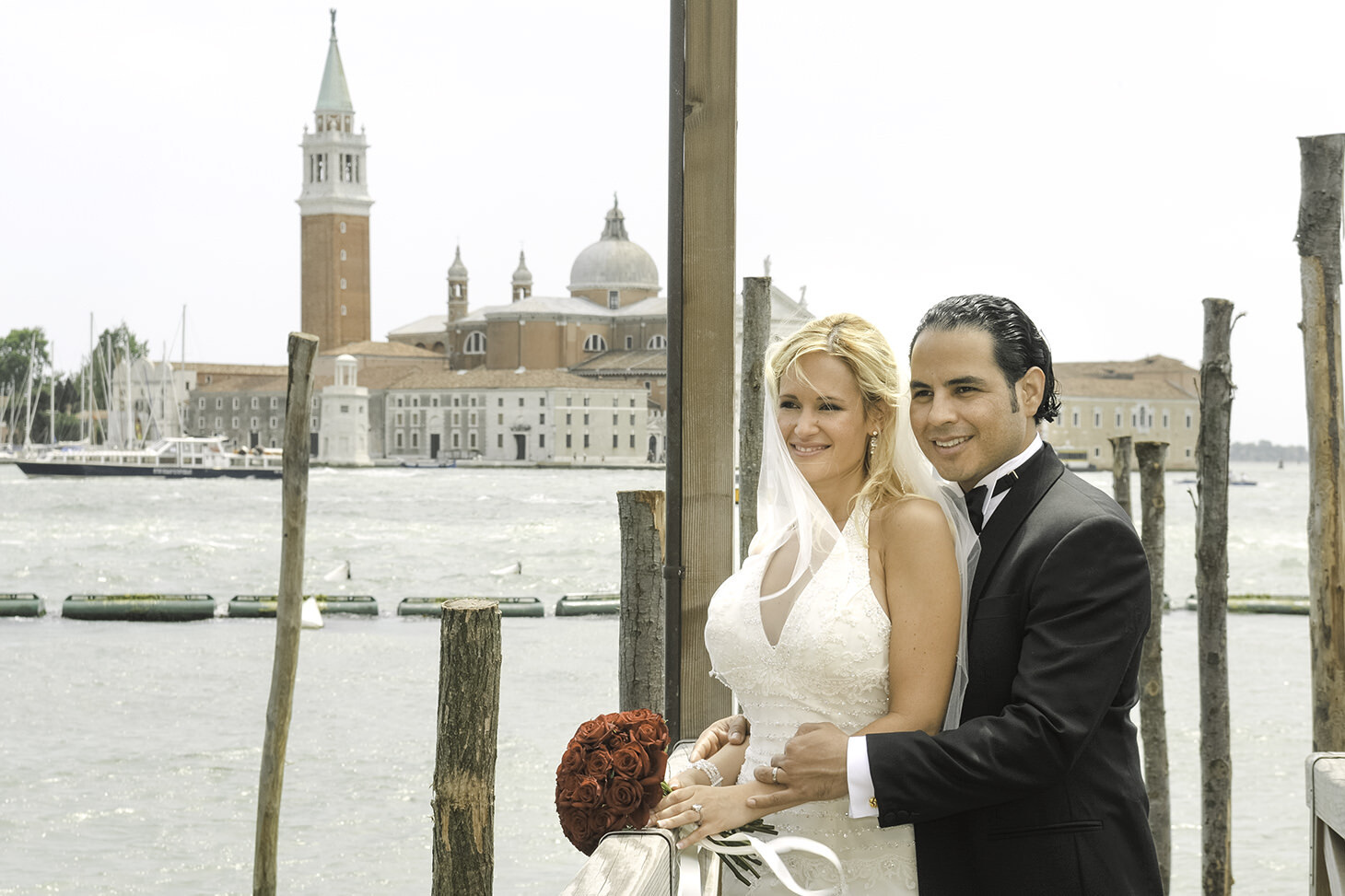 Rozana and Gilberto, civil wedding in Venice