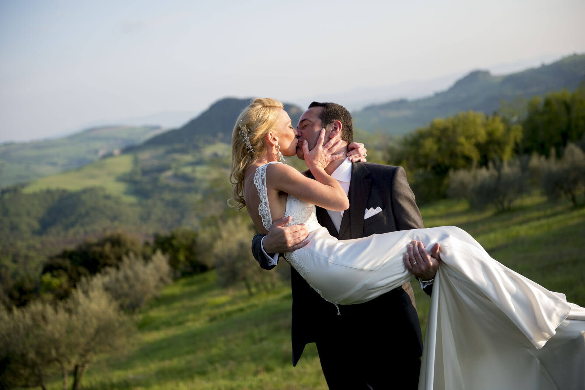 Tuscany Wedding in an Elegant Country Villa