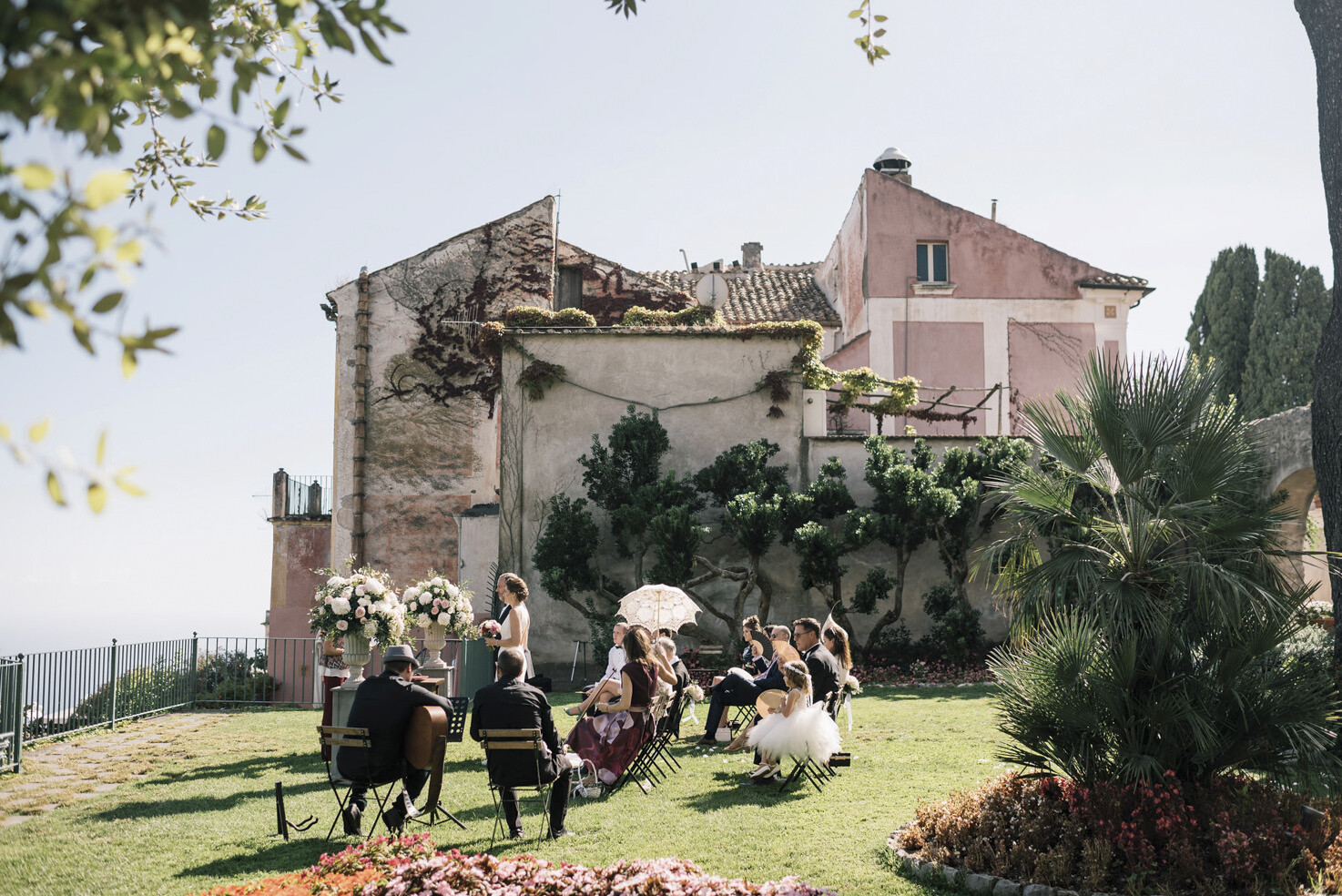 Civil wedding in Ravello