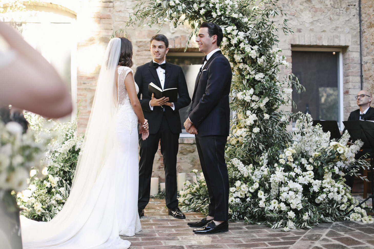 Symbolic wedding at Borgo Santo Pietro