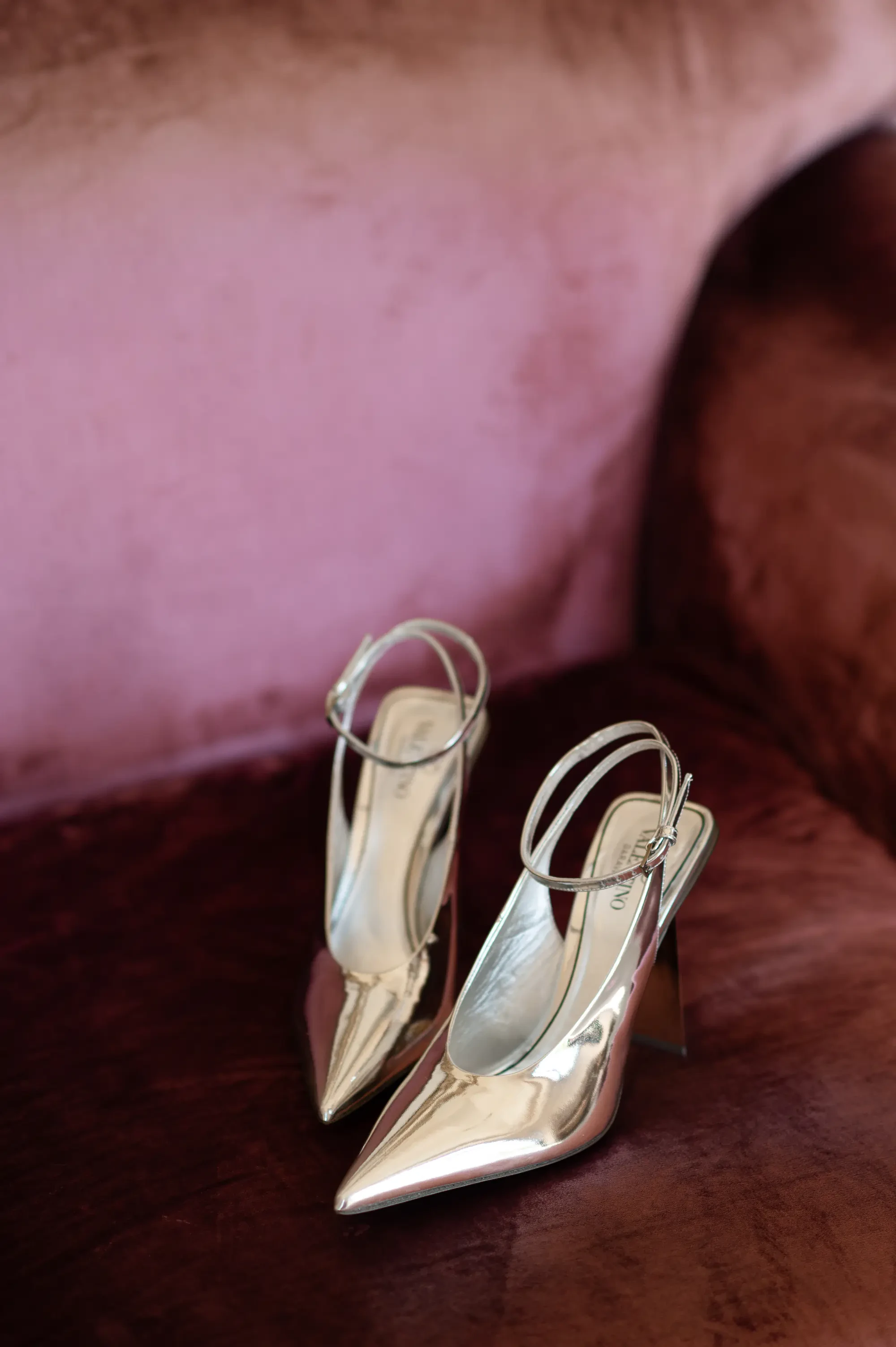 Villa Balbiano Lake Como Wedding Bride Shoes Detail