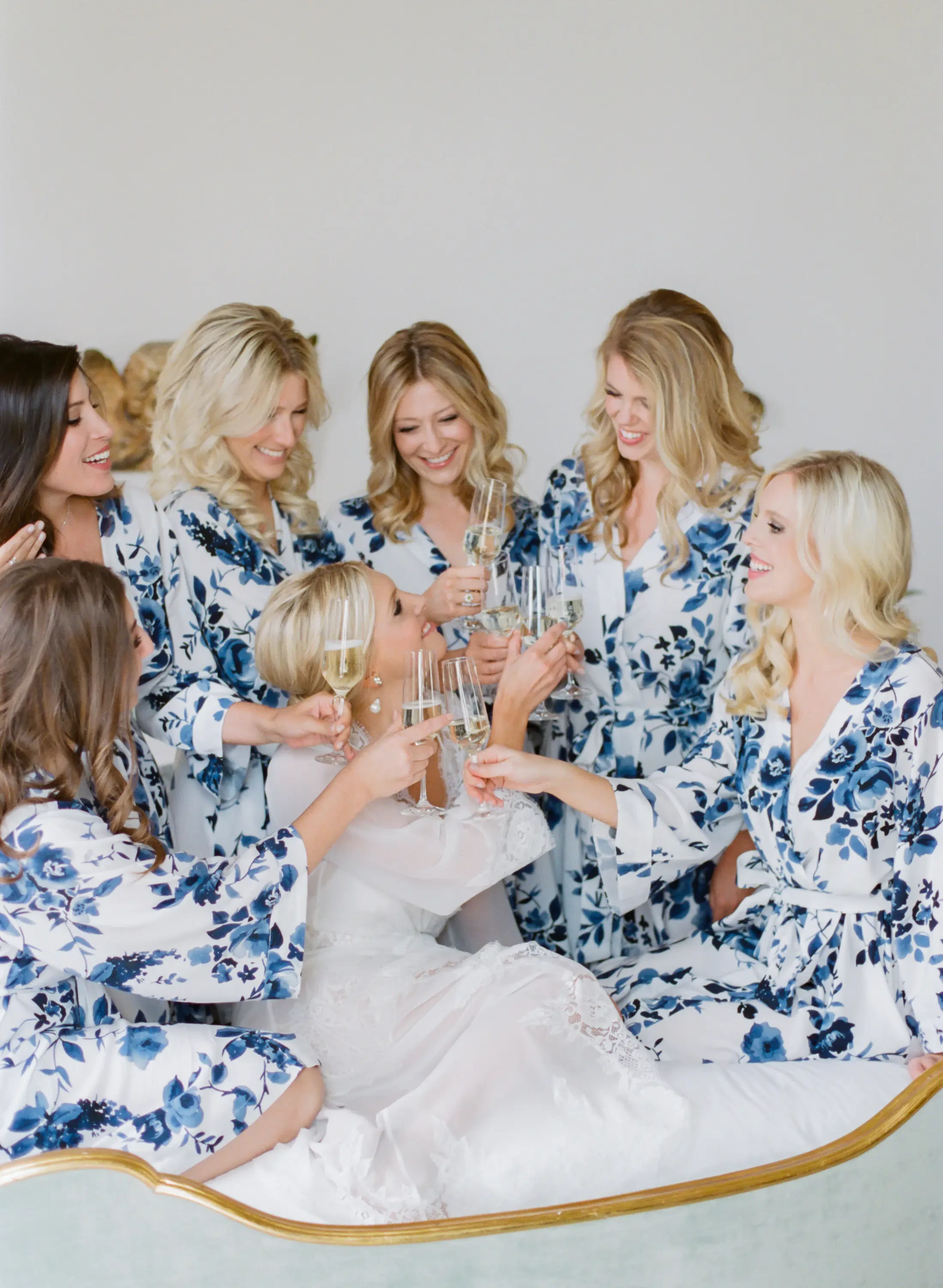 Toast for bride and bridesmaids