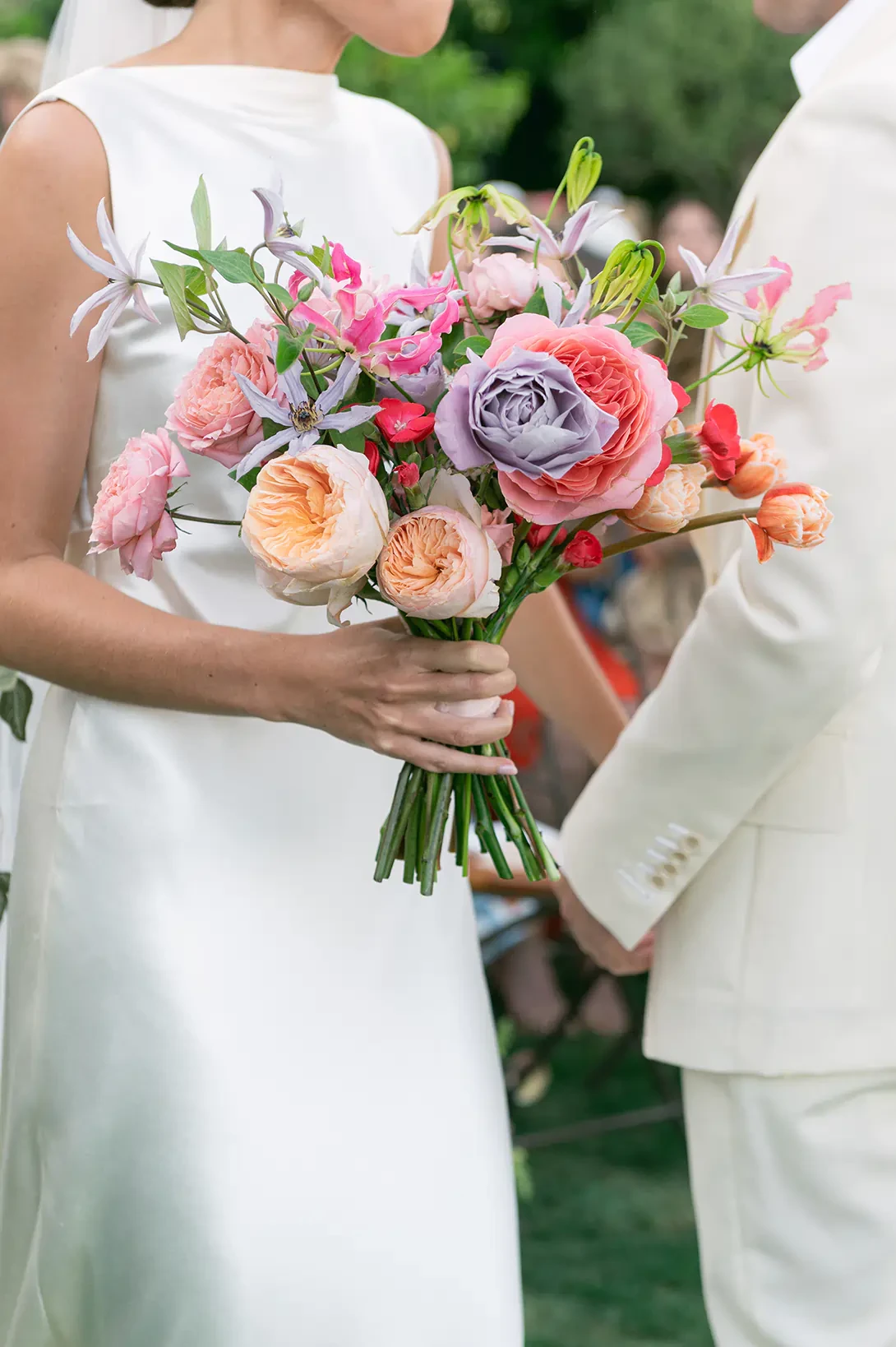 Delicate Colorful bridal bouquet