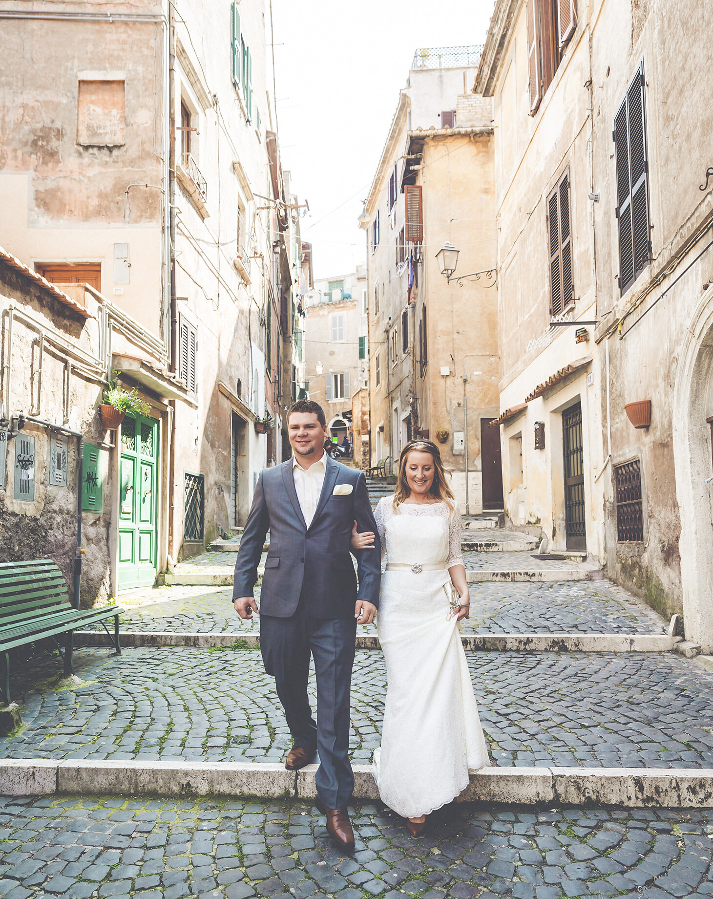 Katie and Griffin, civil wedding in Tivoli