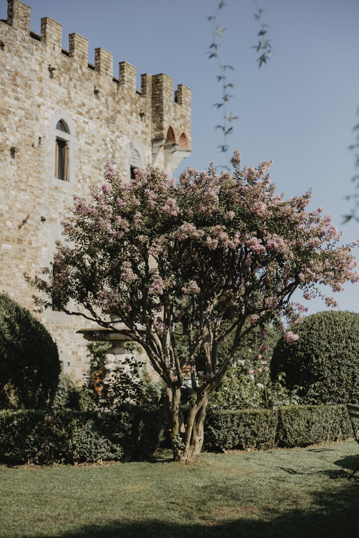Exterior of Castello di Vincigliata