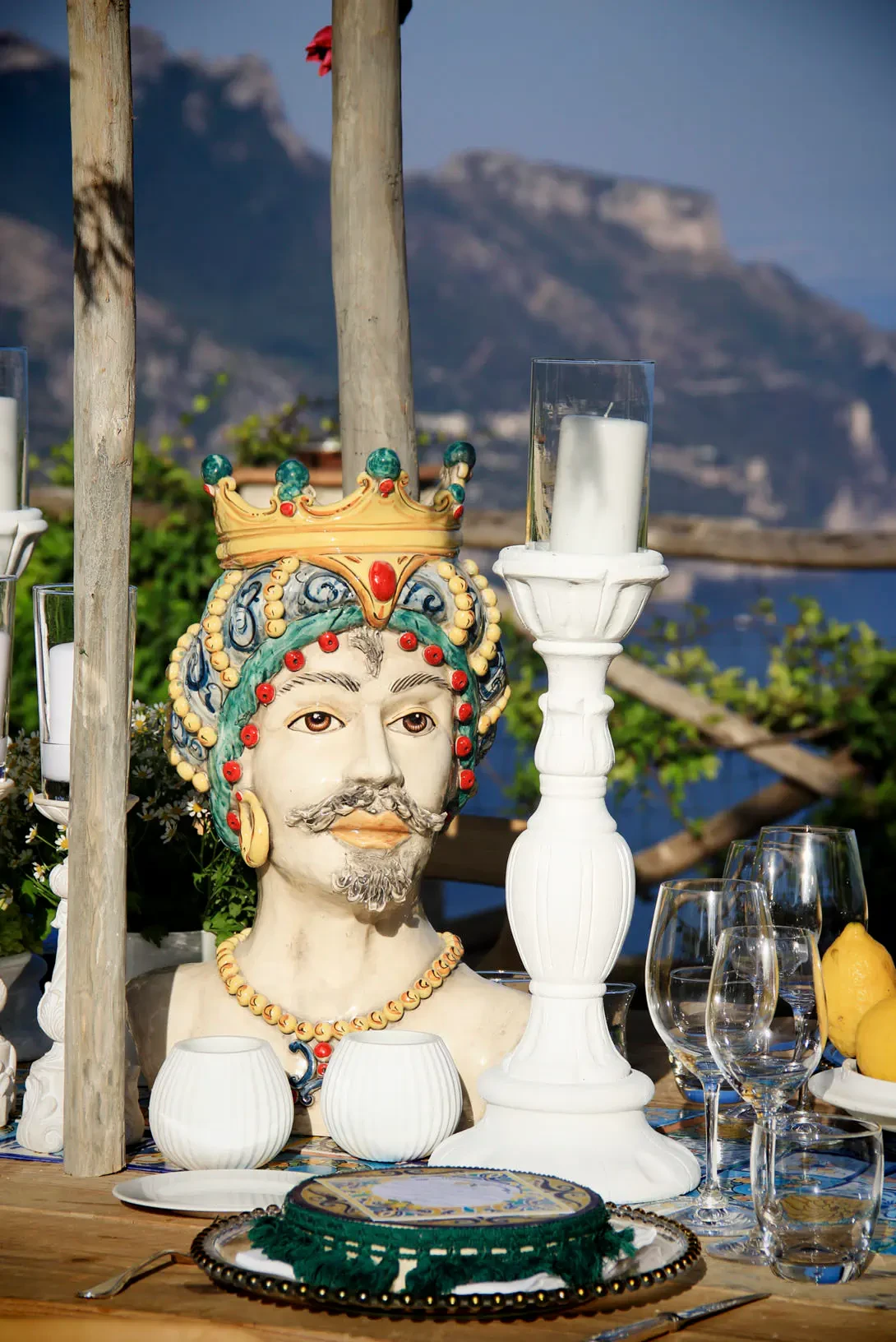 Traditional Sicilian Moorish head