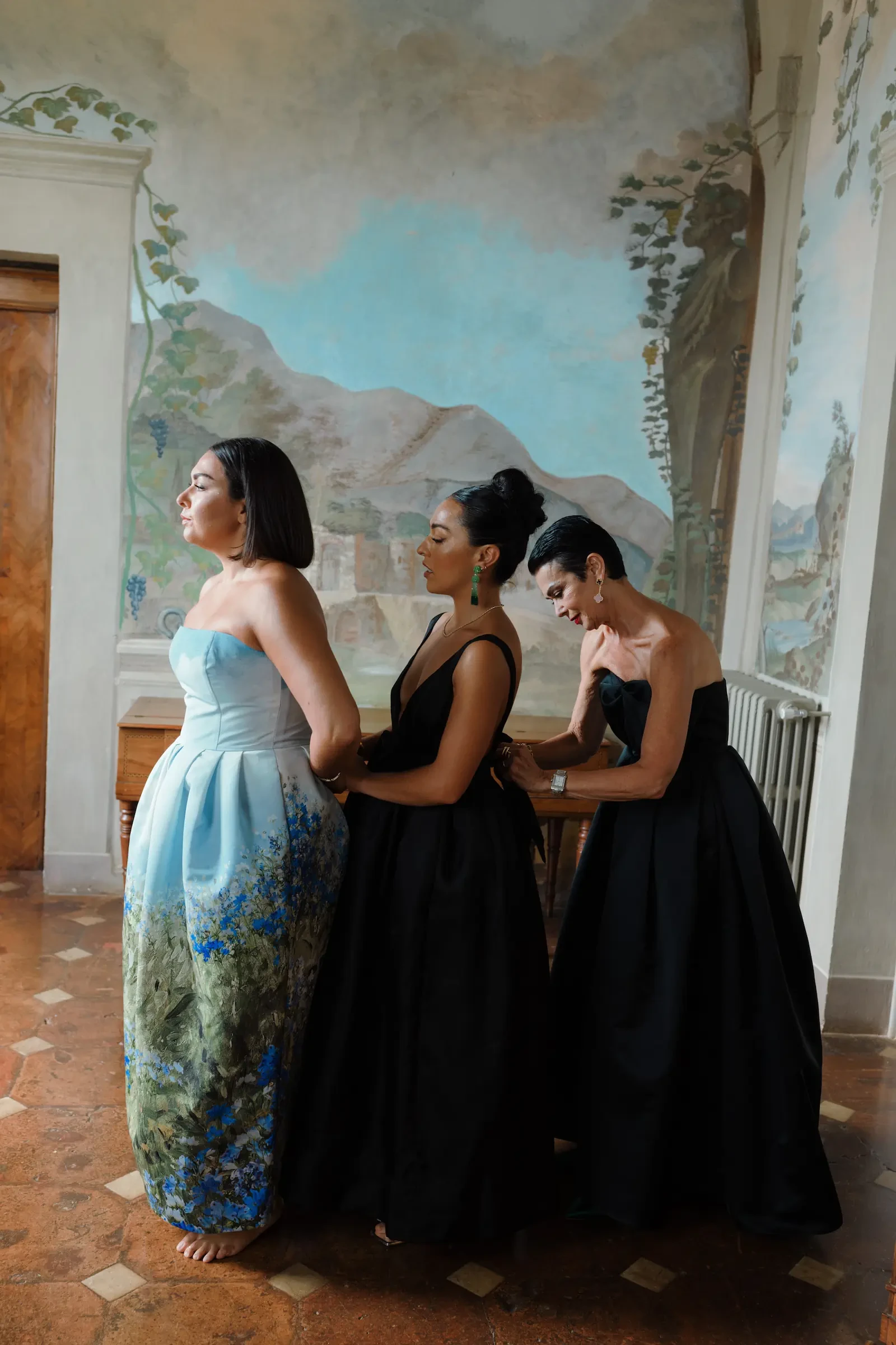 Preparing for the Big Moment at Villa Cetinale