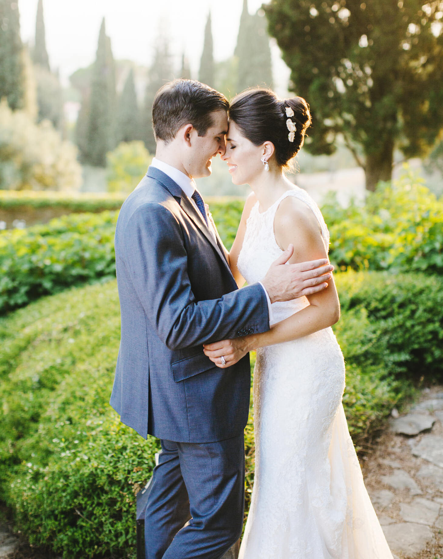 Abby and Jeffrey, symbolic wedding in Florence