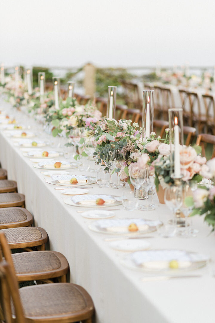 Wedding banquet at Villa Cimbrone