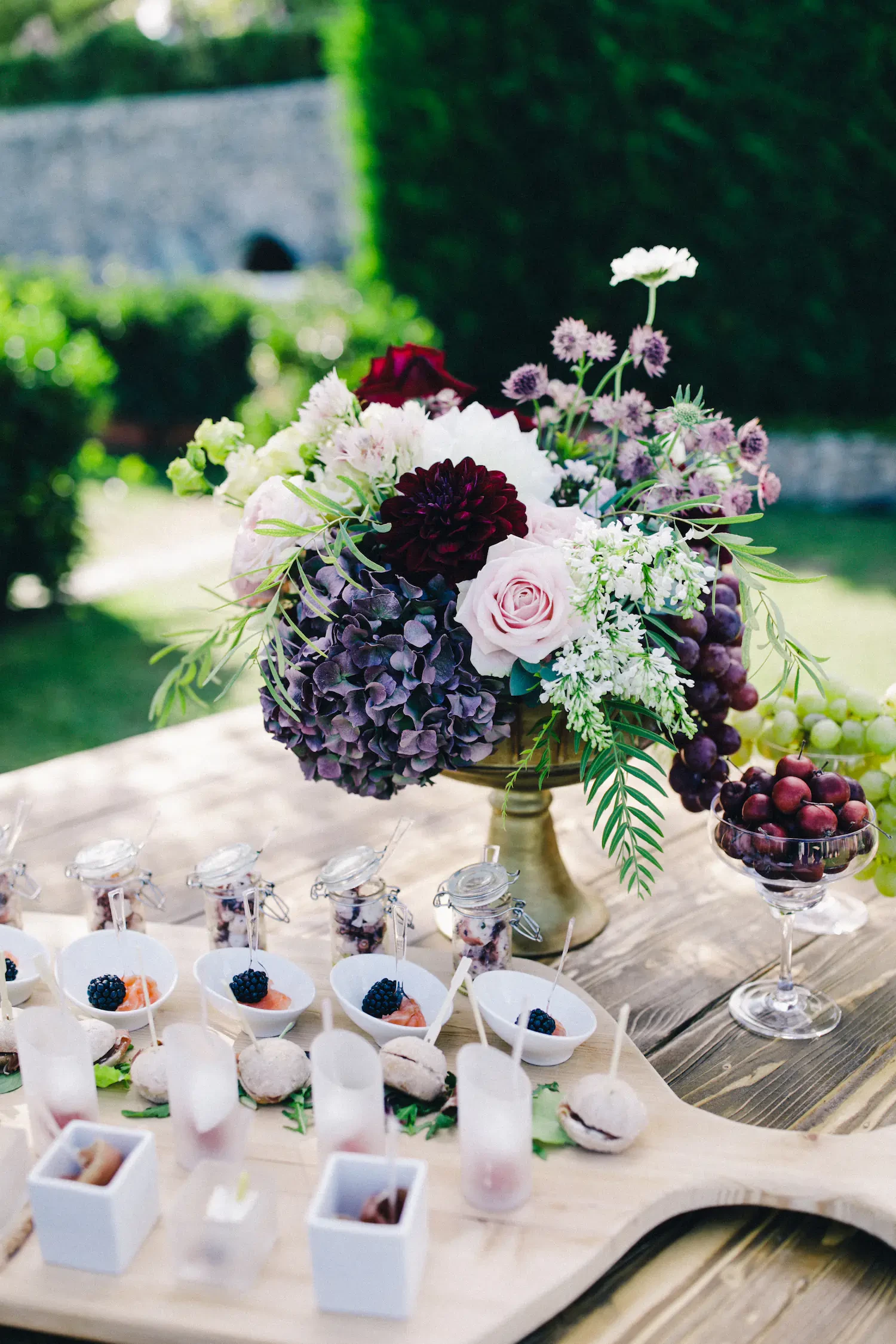 Appetizers for wedding cocktail