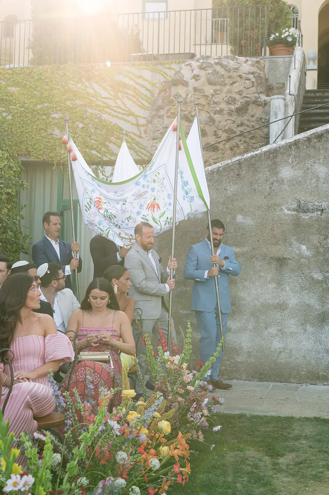 Entrance of the chuppah