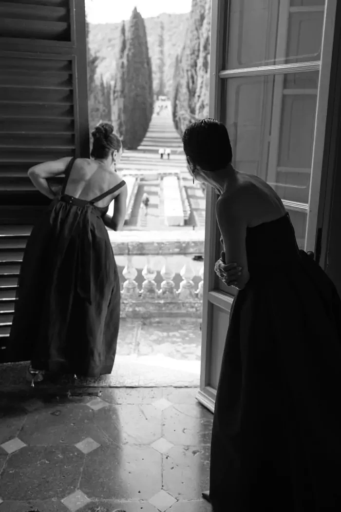 A glimpse from Villa Cetinale
