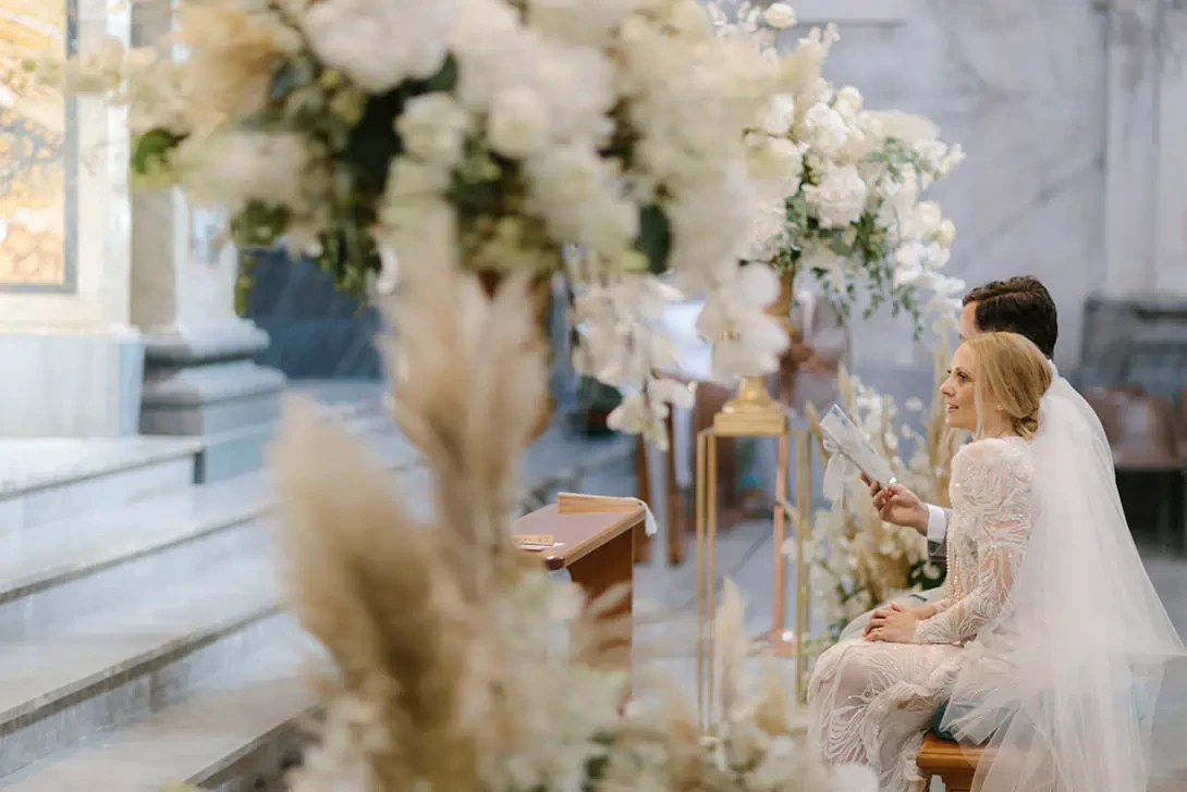Catholic ceremony in Ostuni cathedral