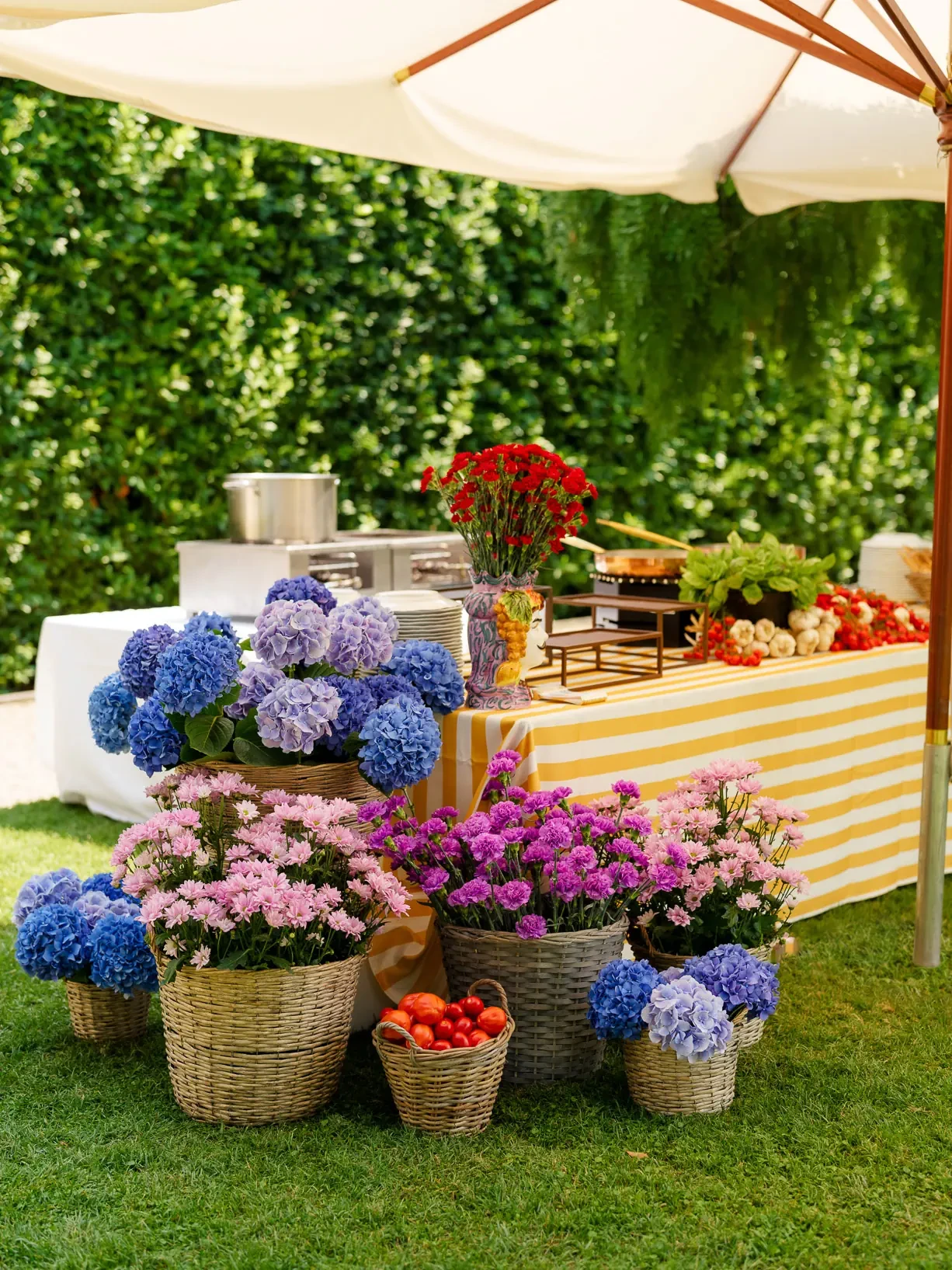 Brunch Floral decorations