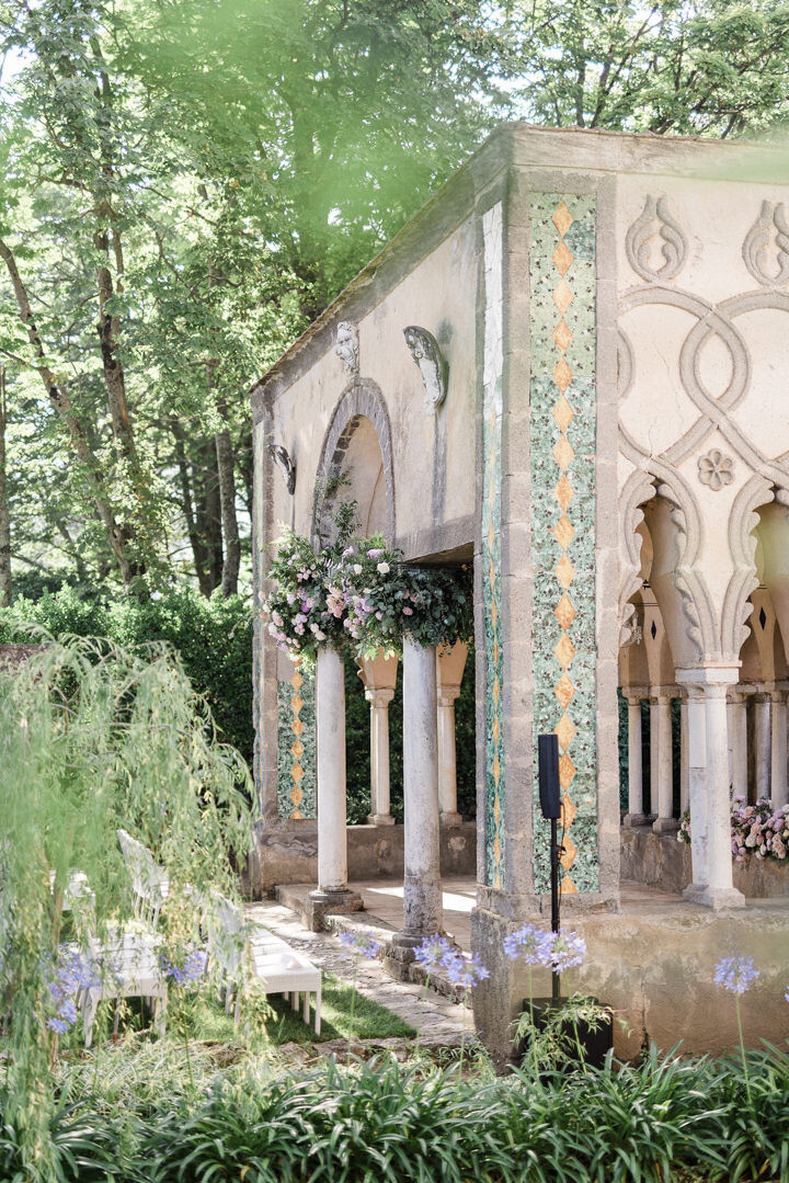 Tea Room pavilion for wedding ceremonies