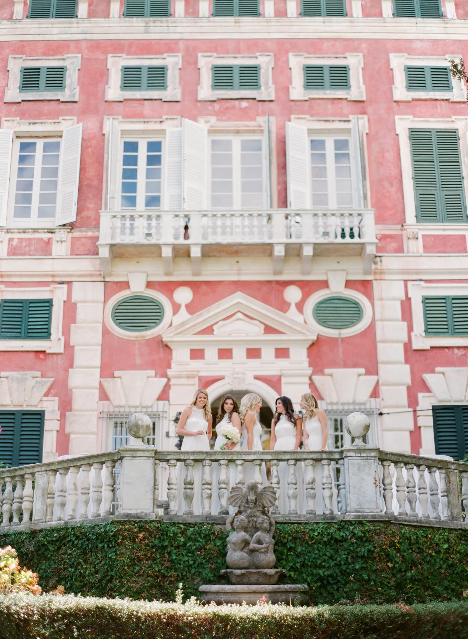 FaÃ§ade of Villa Durazzo in Santa Margherita