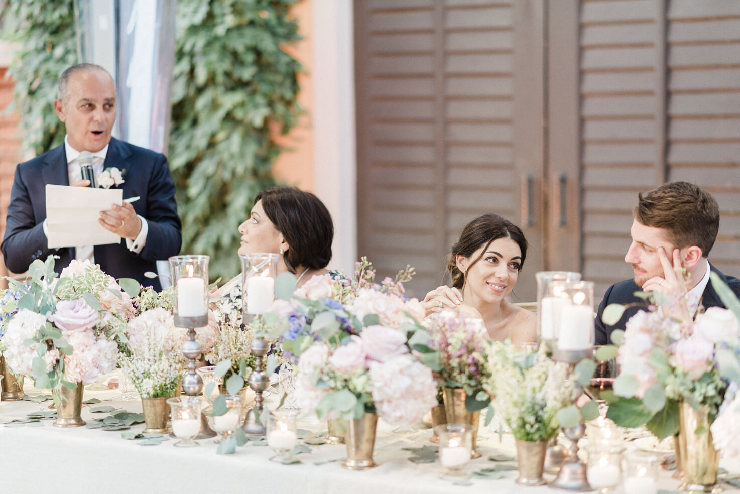 Wedding reception at Il Borro
