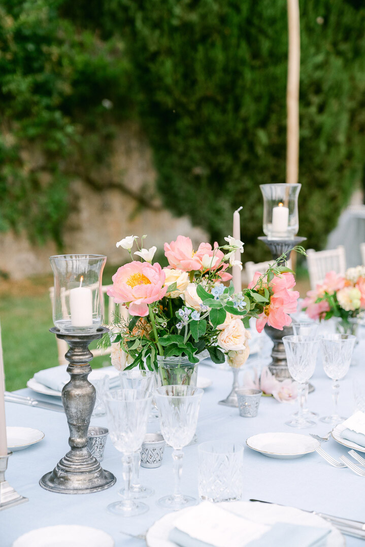 Detail of the table setting