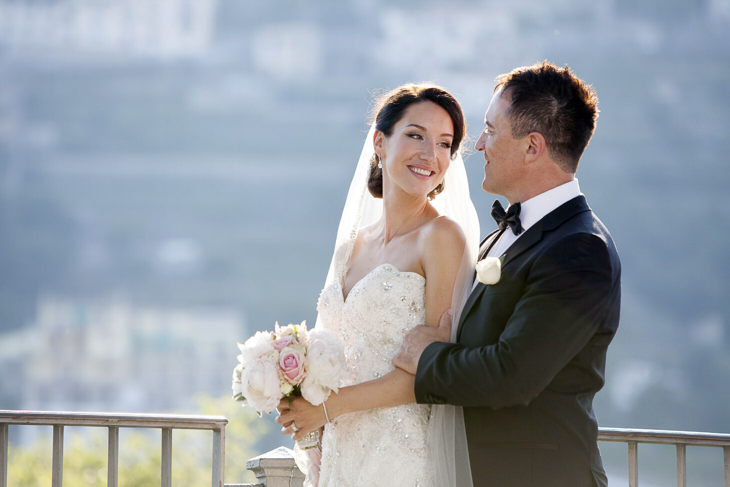 Tony and Inger, catholic wedding in Ravello