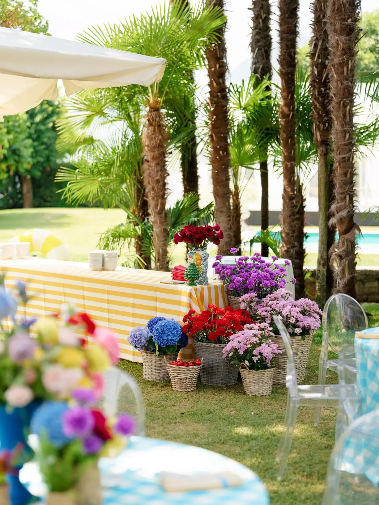 Garden Floral decorations