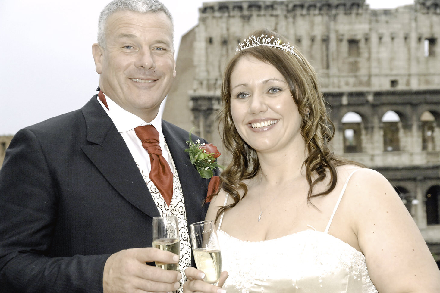 Keith and Rebecca, civil wedding in Rome