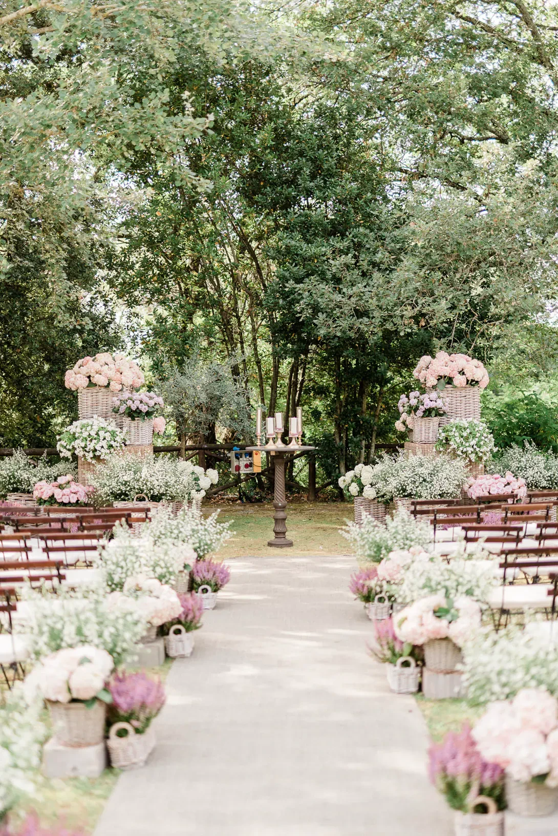 Wedding ceremony at Il Borro